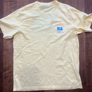 Southern Tide Short Sleeve Fishing Graphic Tee Pocket T shirt 2XL